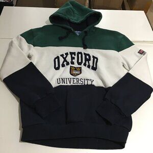 Oxford University Hoodie Sweatshirt Womens Large Pullover Embroidered